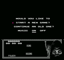 Last Ninja 2: Back with a Vengeance - NES