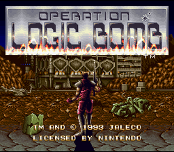 Operation Logic Bomb - SNES