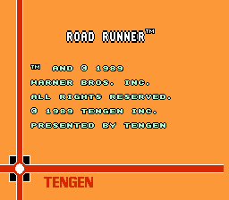 Road Runner - NES