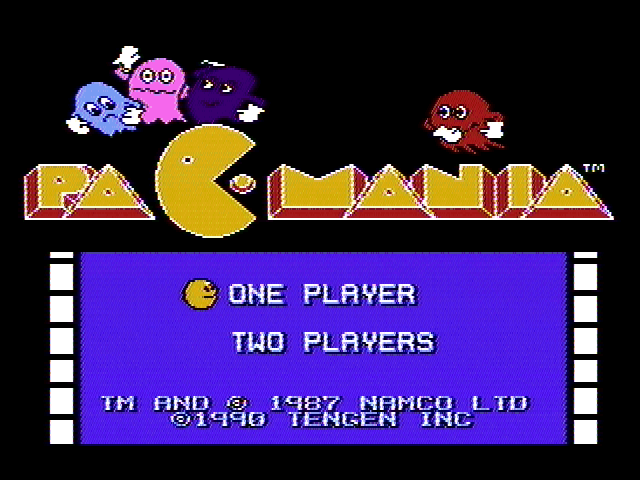 Pac-Mania - NES