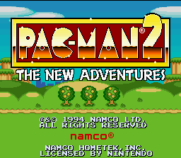 Pac-Man 2: The New Adventures - SNES
