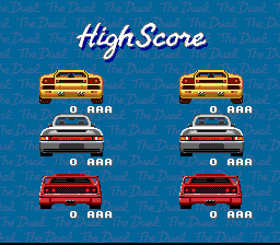The Duel: Test Drive II - SNES