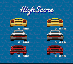 The Duel: Test Drive II - SNES