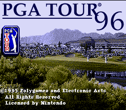 PGA Tour Golf III - SNES