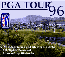 PGA Tour Golf III - SNES