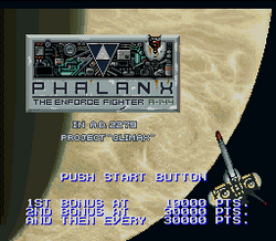 Phalanx - SNES