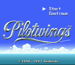 Pilotwings - SNES
