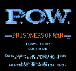P.O.W.: Prisoners of War - NES