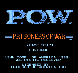 P.O.W.: Prisoners of War - NES