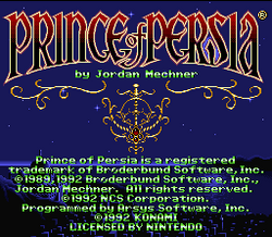 Prince of Persia - SNES