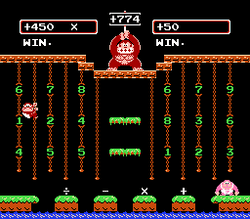 Donkey Kong Jr. Math - NES