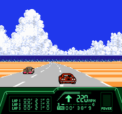 Rad Racer II - NES