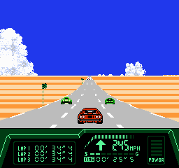 Rad Racer II - NES