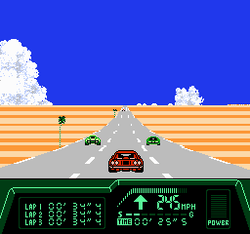 Rad Racer II - NES