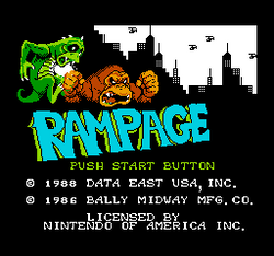 Rampage - NES