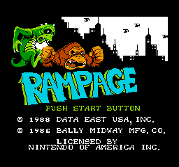 Rampage - NES
