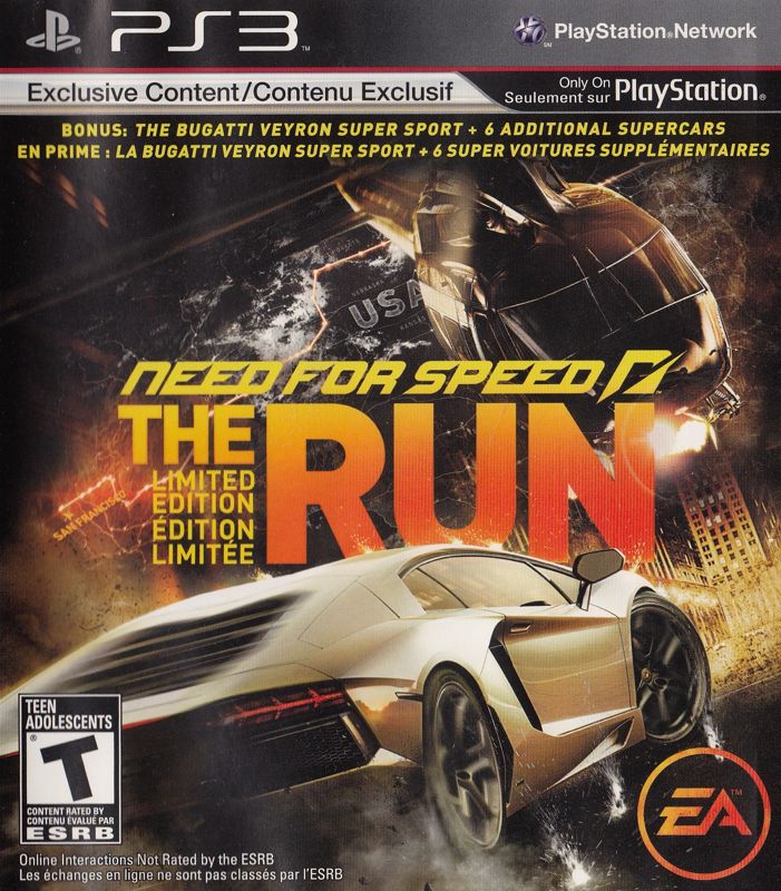 Need for Speed: The Run (Limited Edition) - PS3