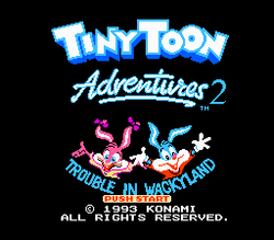 Tiny Toon Adventures 2: Trouble in Wackyland - NES