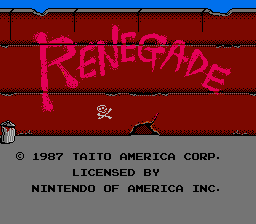 Renegade - NES