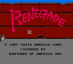 Renegade - NES
