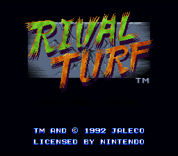 Rival Turf - SNES