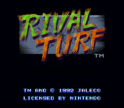 Rival Turf - SNES