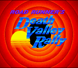 Road Runner's Death Valley Rally - SNES