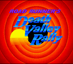 Road Runner's Death Valley Rally - SNES