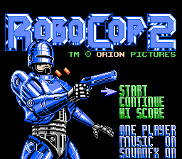 RoboCop 2 - NES
