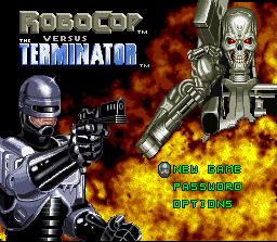 RoboCop Versus the Terminator - SNES