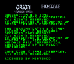 RoboCop Versus the Terminator - SNES