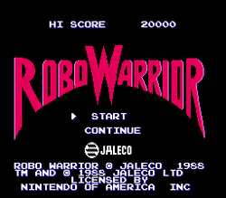 RoboWarrior - NES
