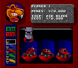 Rock n' Roll Racing - SNES