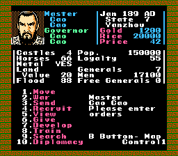 Romance of the Three Kingdoms - NES