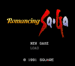 Romancing SaGa - SNES