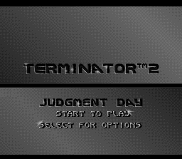 T2: Terminator 2 - Judgment Day - SNES