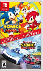 Sonic Mania & Team Sonic Racing Double Pack - Switch