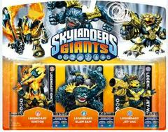 Skylanders Giants: Legendary Triple Pack - Skylanders