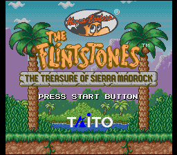 The Flintstones: The Treasure of Sierra Madrock - SNES