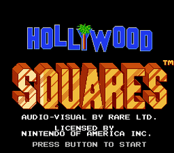 Hollywood Squares - NES
