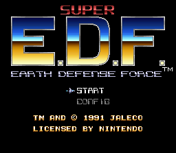 Earth Defense Force - SNES