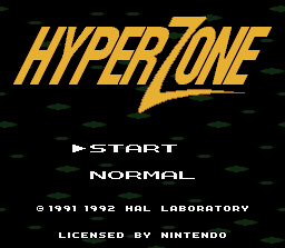 HyperZone - SNES