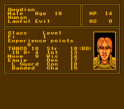 Pool of Radiance - NES