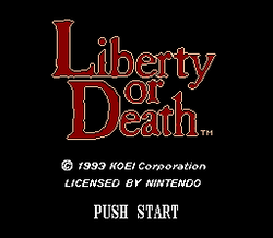 Liberty or Death - SNES