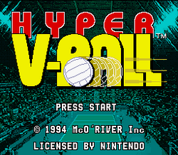 Hyper V-Ball - SNES