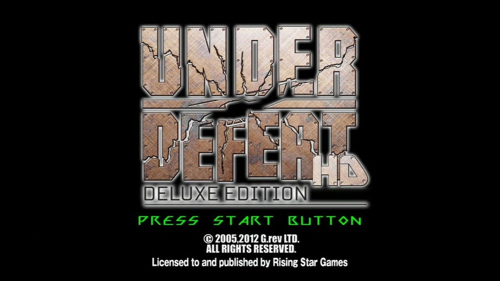 Under Defeat HD: Deluxe Edition - PS3