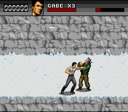 Cliffhanger - SNES