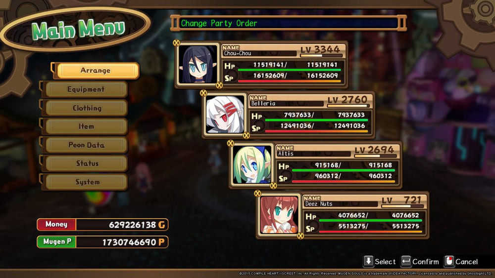 Mugen Souls - PS3