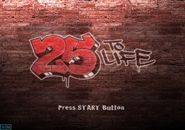 25 To Life - PS2