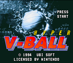 Hyper V-Ball - SNES
